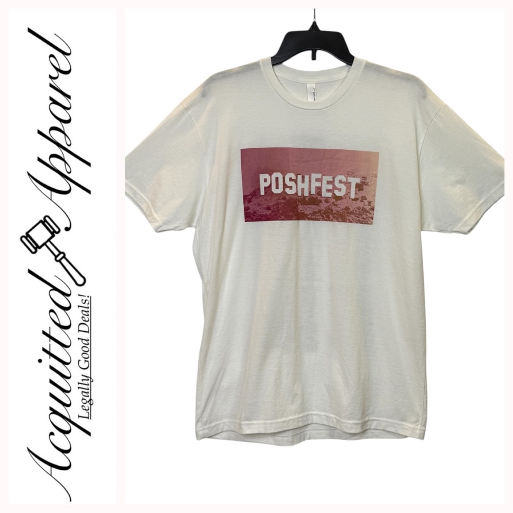 POSHMARK POSHFEST Next Level Unisex Tee Large